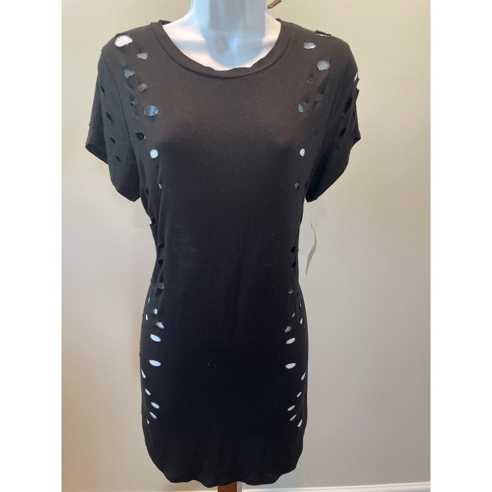 Occasion Size XL Short Sleeve Distressed‑Design Top NWT